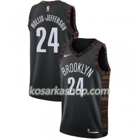 Dres Brooklyn Nets Rondae Hollis-Jefferson 24 Nike 2018-19 City Edition Crna Swingman